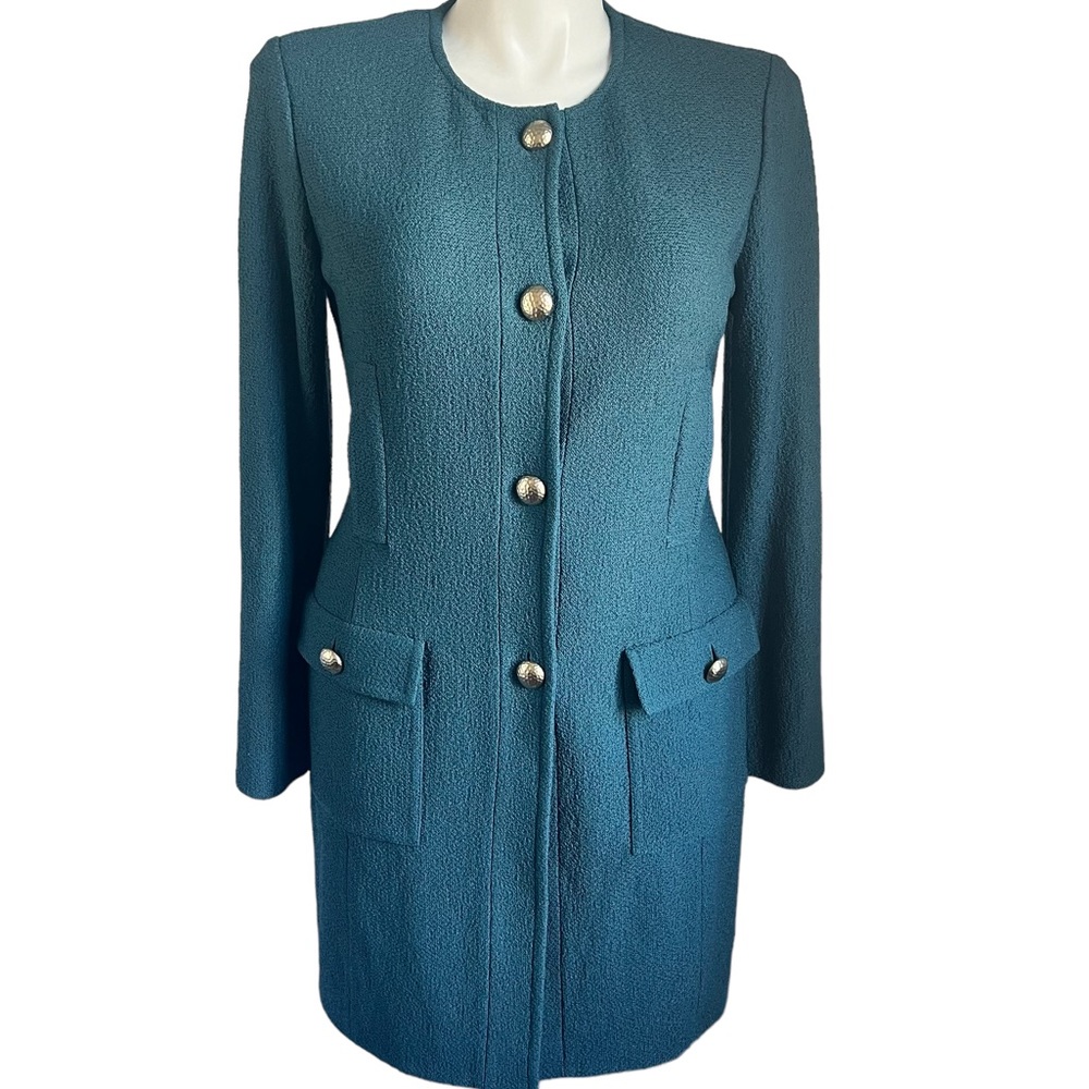 St. John Knit‎ Topper Coat Sz 12